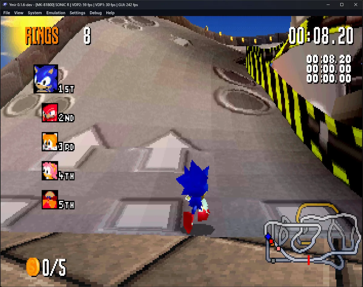 sonic r